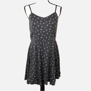 The Flash Sundress By Junkfood Size Large Gray Fit Flare DC Comics Superhero